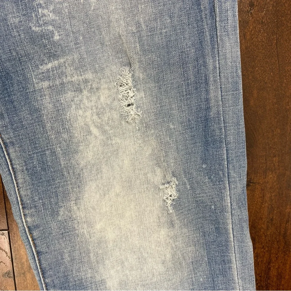 American Eagle 360 Extreme Flex Original Straight Jeans Men’s 32x34 Distressed.
